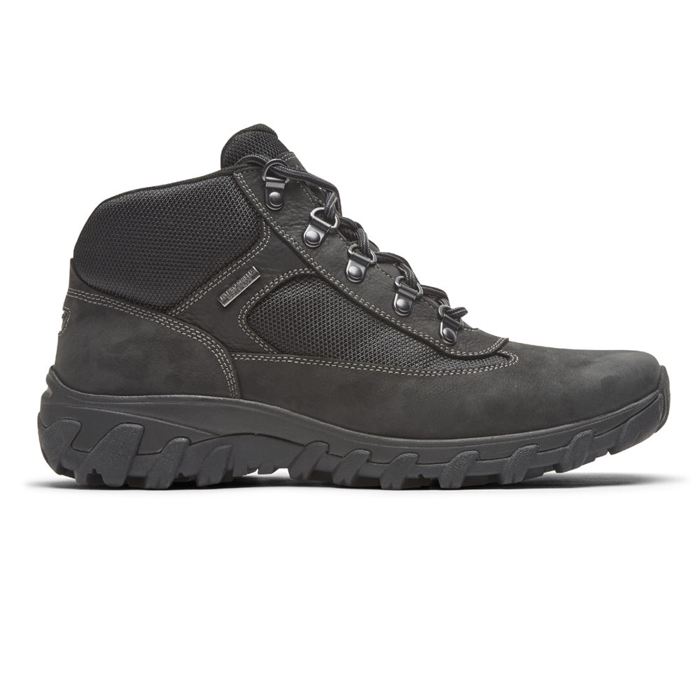 Rockport Kängor Herr Svarta - Cold Springs Plus Waterproof Chukka - MLWDQ6091